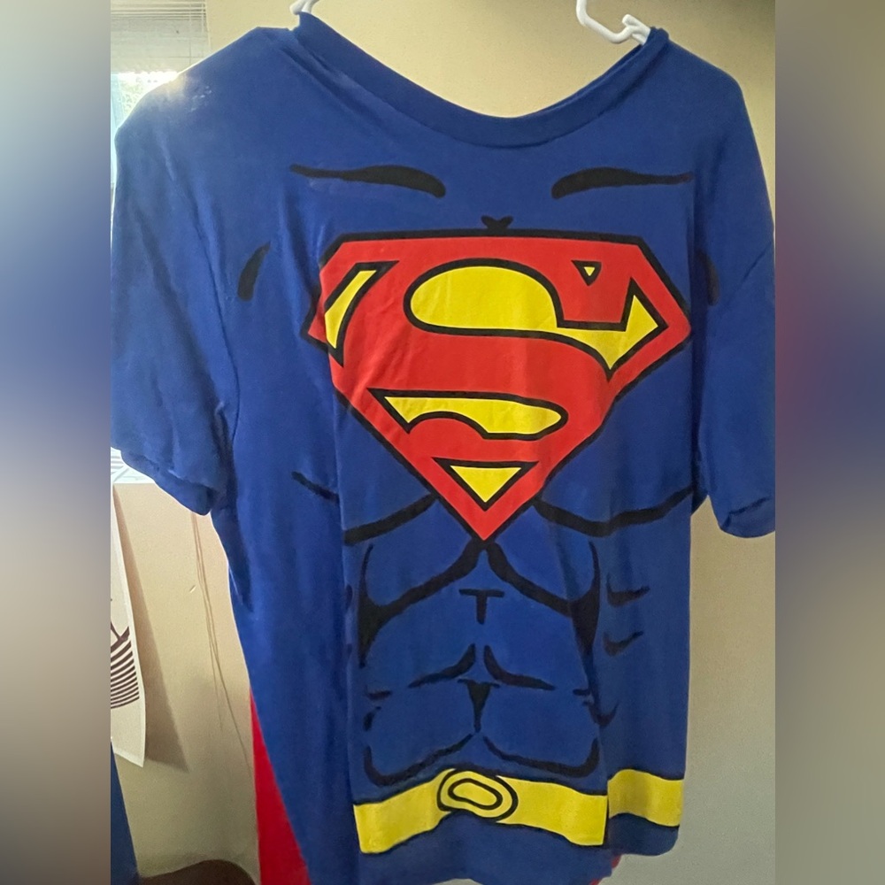 Superman Shirt With Cape